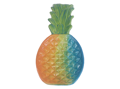 Bisque Pineapple Spoon Rest (Case of 8)