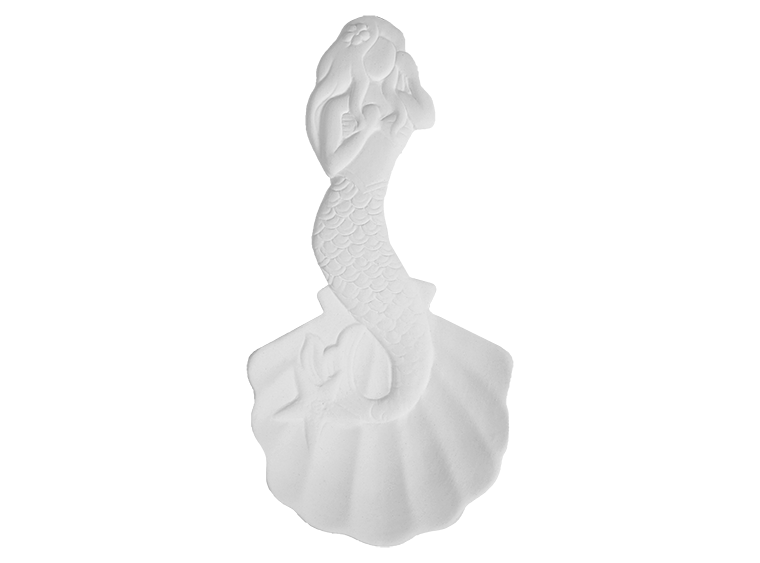 Bisque Mermaid Spoon Rest (Case of 12)