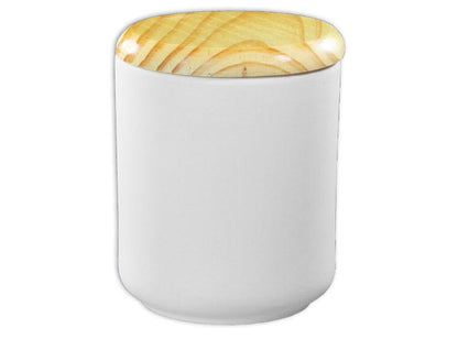 Bisque Small Modern Canister (Case of 4)