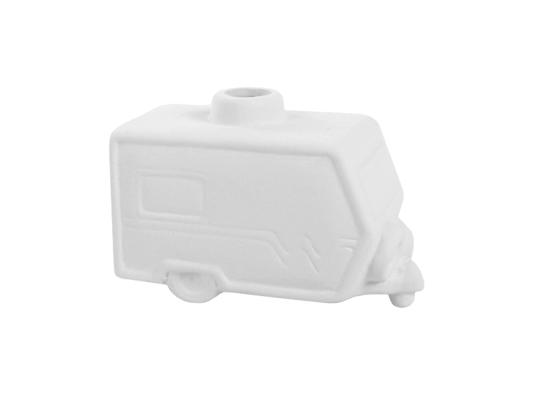 Bisque Camper Ornament (Case of 12)