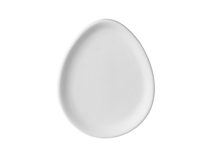 Bisque Small Egg Plate (Case of 8)