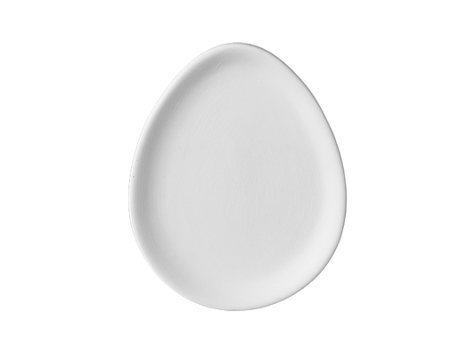 Bisque Small Egg Plate (Case of 8)