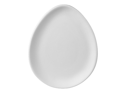 Bisque Large Egg Plate (Case of 8)