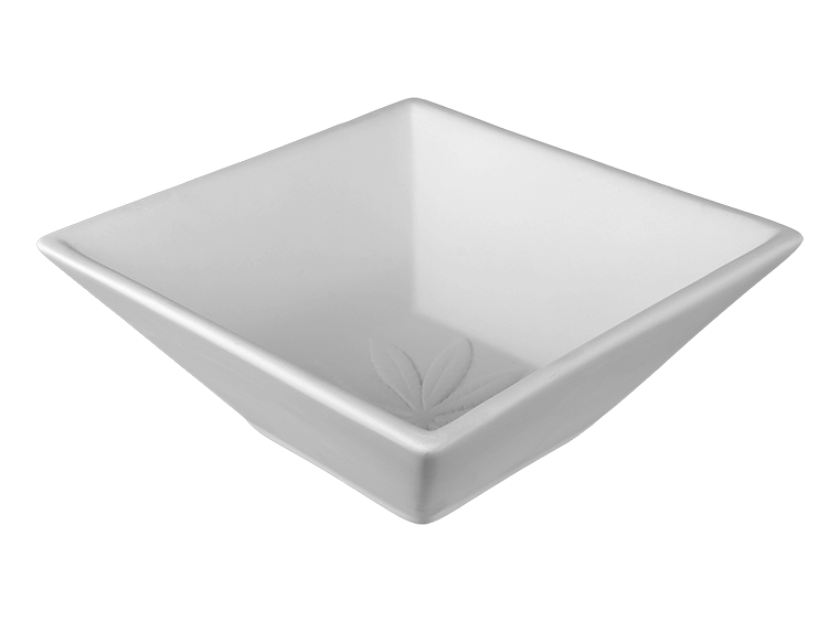 Bisque Chill Leaf Bowl (Case of 6)