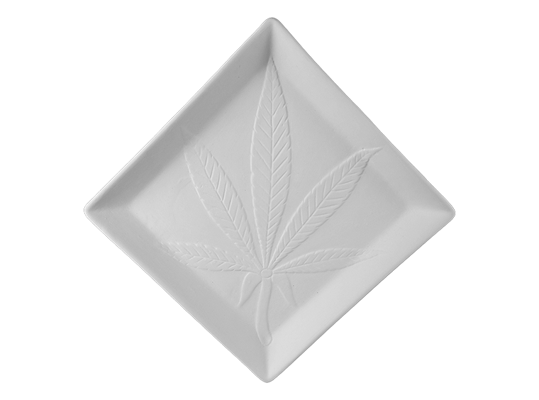 Bisque Chill Leaf Dinner Plate (Case of 6)