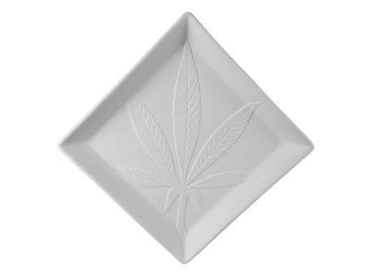 Bisque Chill Leaf Dinner Plate (Case of 6)
