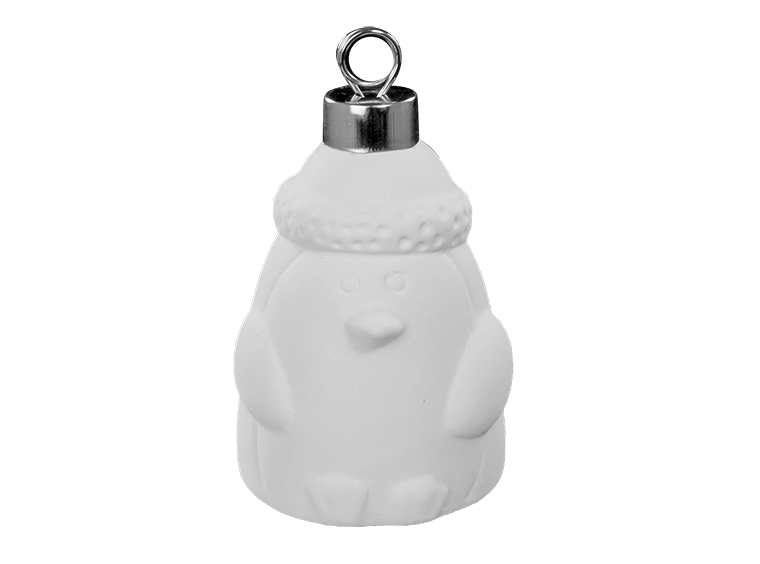Bisque Penguin Ornament (Case of 12)