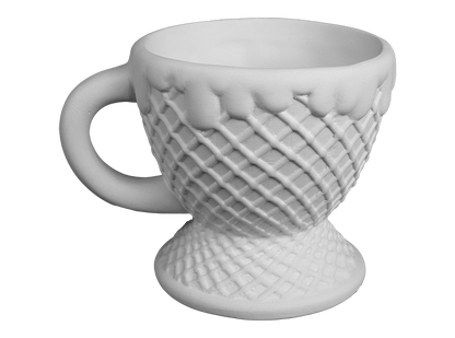 Bisque Waffle Cone Mug (Case of 6)
