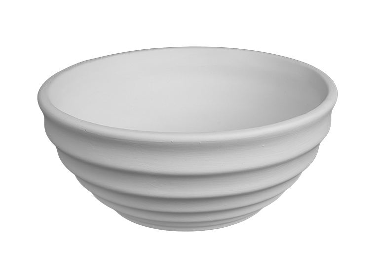Bisque Tiered Bowl (Case of 6)