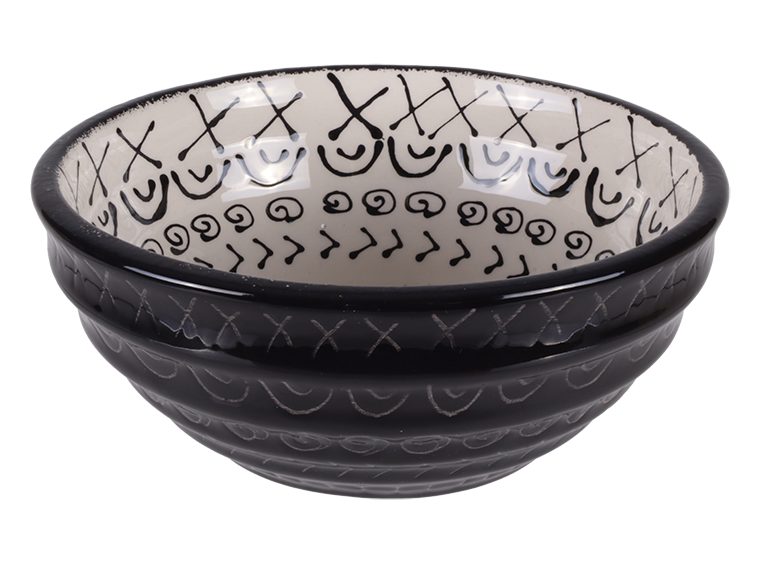 Bisque Tiered Bowl (Case of 6)