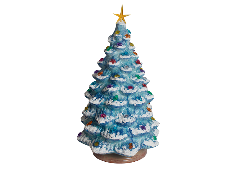 Bisque Large Lighted Christmas Tree (Case of 1)