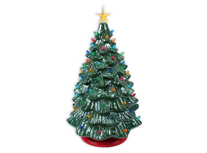 Bisque Large Lighted Christmas Tree (Case of 1)
