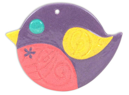 Bisque Charming Bird Ornament (Case of 12)