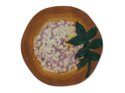 Bisque Curvy Cake Plate With Stand (Case of 4)