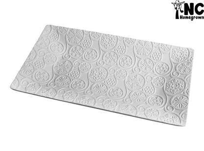 Bisque Winter Bliss Server (Case of 3)