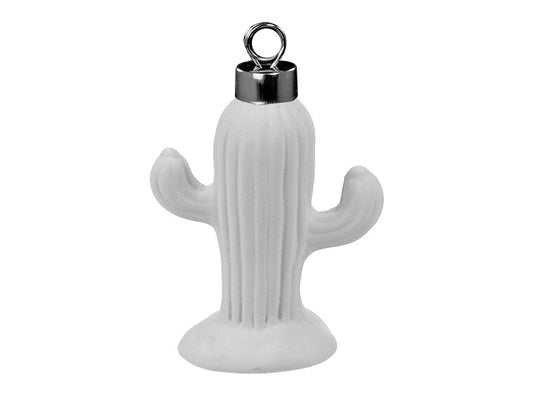 Bisque Cactus Ornament (Case of 12)