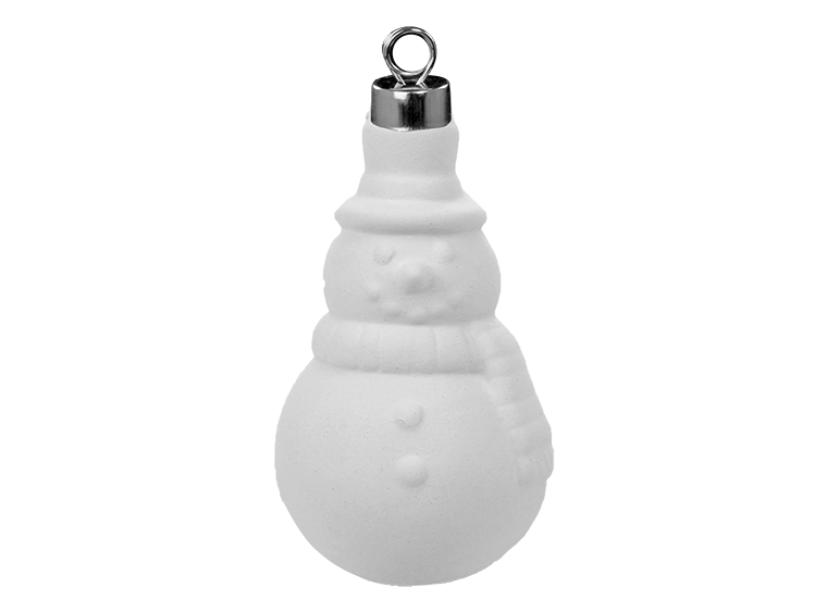 Bisque Frosty Ornament (Case of 12)