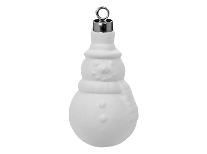 Bisque Frosty Ornament (Case of 12)