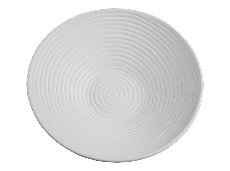 Bisque 11.5" Coiled Serving Bowl (Case of 2)