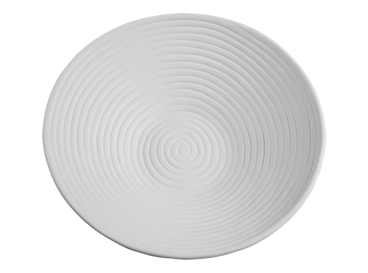 Bisque 11.5" Coiled Serving Bowl (Case of 2)
