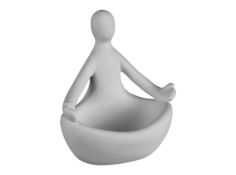 Bisque Open Arms Dish (Case of 6)