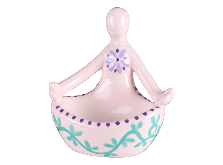 Bisque Open Arms Dish (Case of 6)