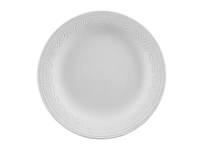 Bisque Boho Rimmed Salad Plate (Case of 6)