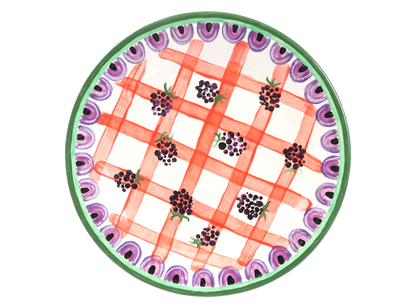 Bisque Boho Rimmed Salad Plate (Case of 6)