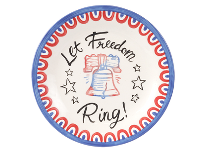 Bisque Boho Rimmed Salad Plate (Case of 6)