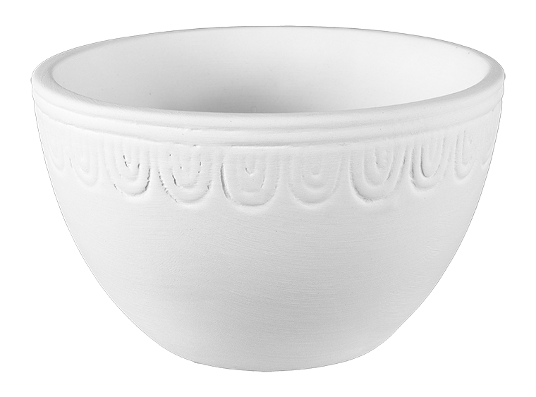 Bisque Boho Rimmed Bowl (Case of 6)