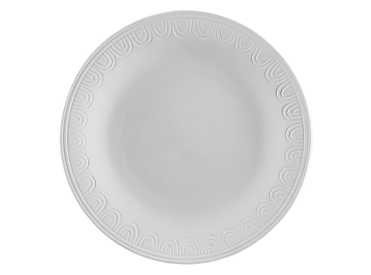 Bisque Boho Rimmed Dinner Plate (Case of 4)