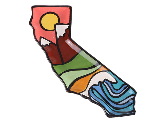 Bisque California Plate (Case of 8)