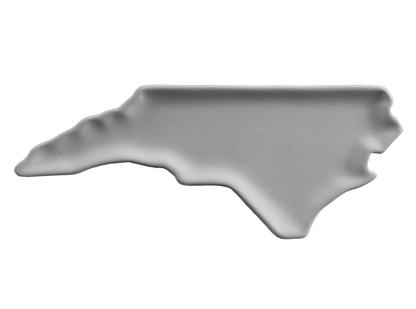 Bisque North Carolina Plate (Case of 8)