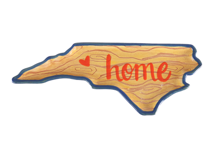 Bisque North Carolina Plate (Case of 8)