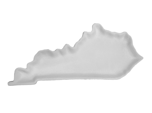 Bisque Kentucky Plate (Case of 8)