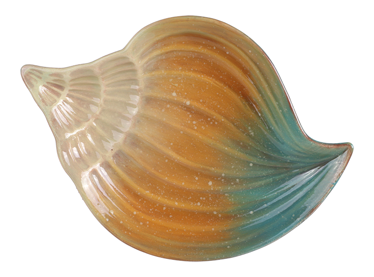 Bisque Big Shell Dish (Case of 6)