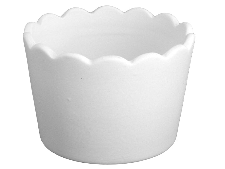 Bisque Curvy Sundae Bowl (Case of 12)
