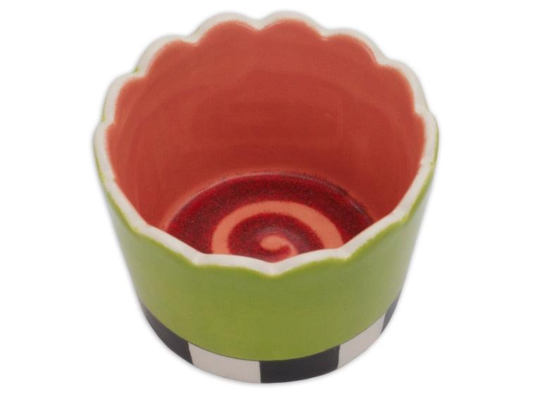 Bisque Curvy Sundae Bowl (Case of 12)
