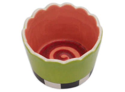 Bisque Curvy Sundae Bowl (Case of 12)