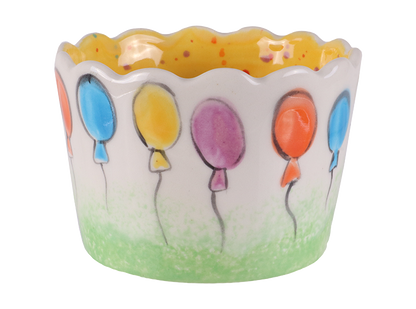 Bisque Curvy Sundae Bowl (Case of 12)