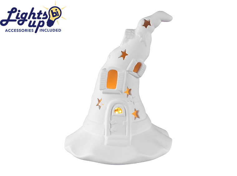 Bisque Lighted Zane's Haunted Hideaway (Case of 1)