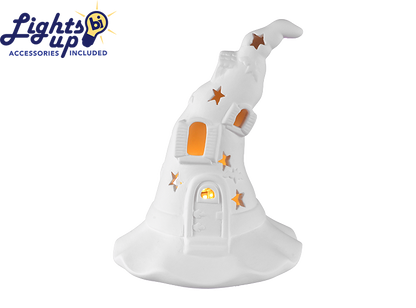 Bisque Lighted Zane's Haunted Hideaway (Case of 1)