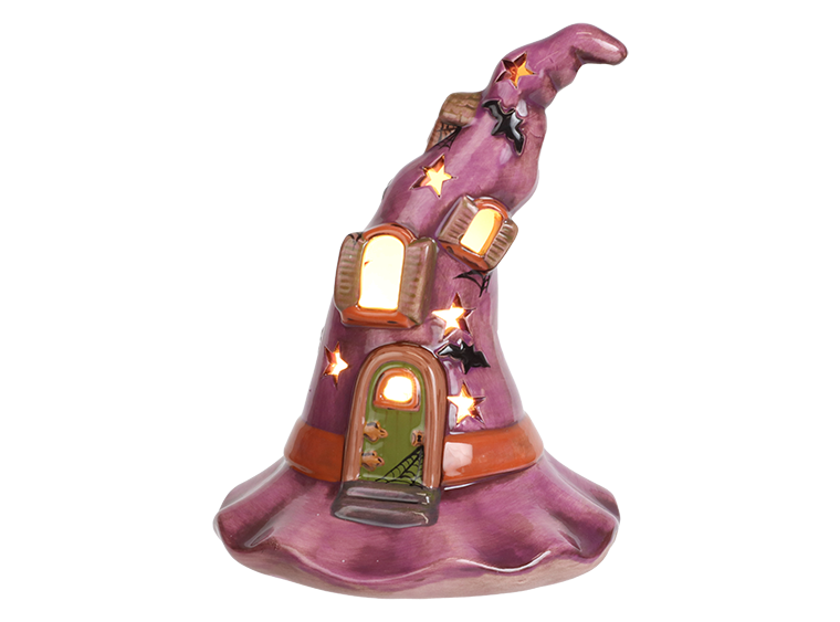 Bisque Lighted Zane's Haunted Hideaway (Case of 1)