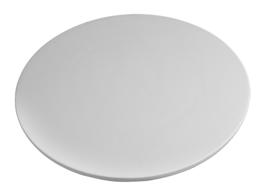 Bisque Flat Round Server (Case of 4)
