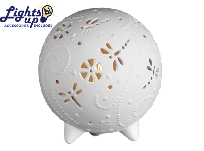 Bisque Lighted Dragonfly Luminary (Case of 1)