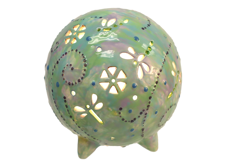 Bisque Lighted Dragonfly Luminary (Case of 1)