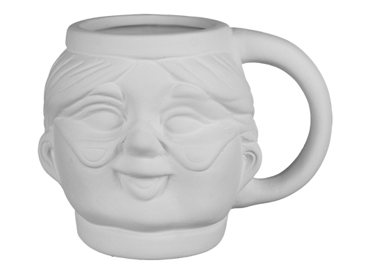 Bisque Vintage Mrs. Claus Mug (Case of 4)