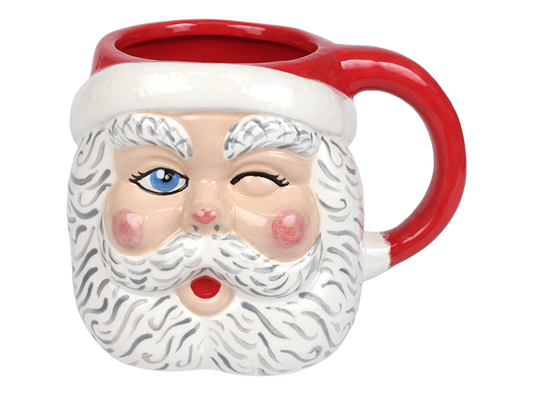 Bisque Vintage Santa Claus Mug (Case of 4)