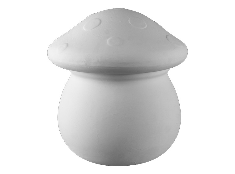 Bisque Shroom Canister (Case of 1)