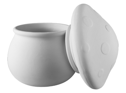 Bisque Shroom Canister (Case of 1)